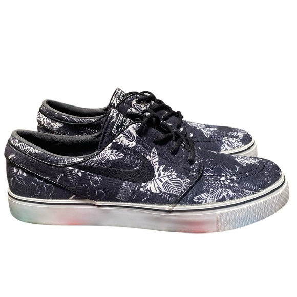 Nike SB Zoom Stefan Janoski Black Floral Size 9.5